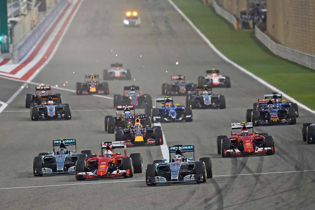 GP-Bahrain2015-Fase di avvio