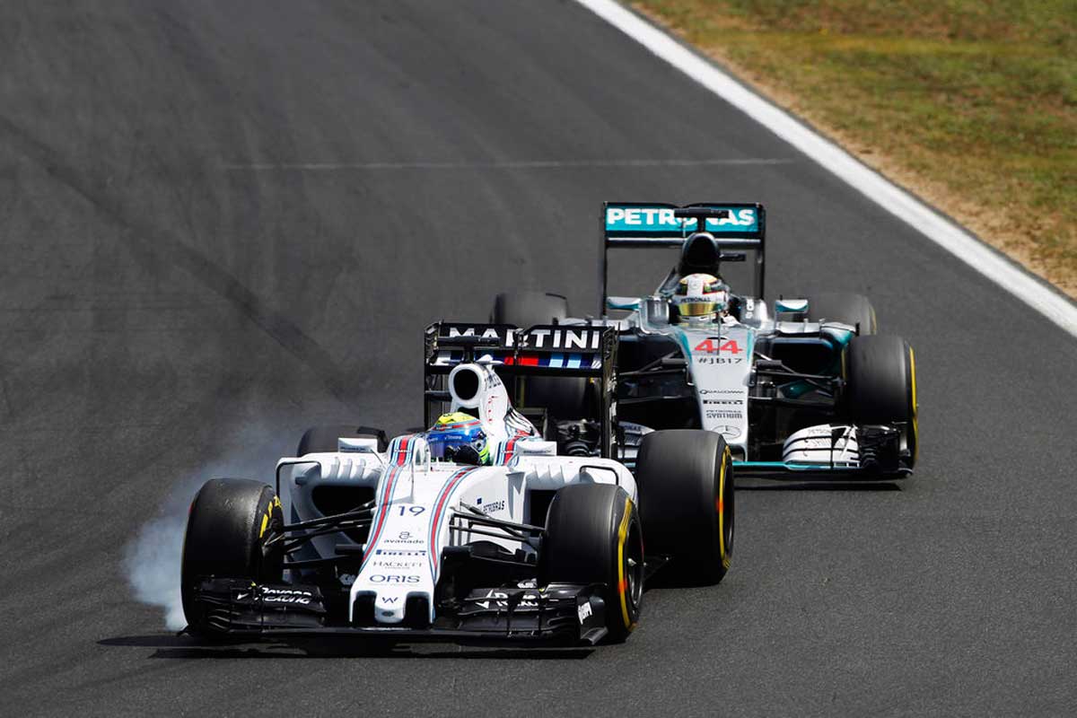 GP de Hongrie2015-Williams-avant-Mercedes