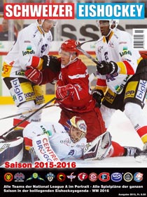 The magazine Swiss Ice Hockey 2015/16 is published