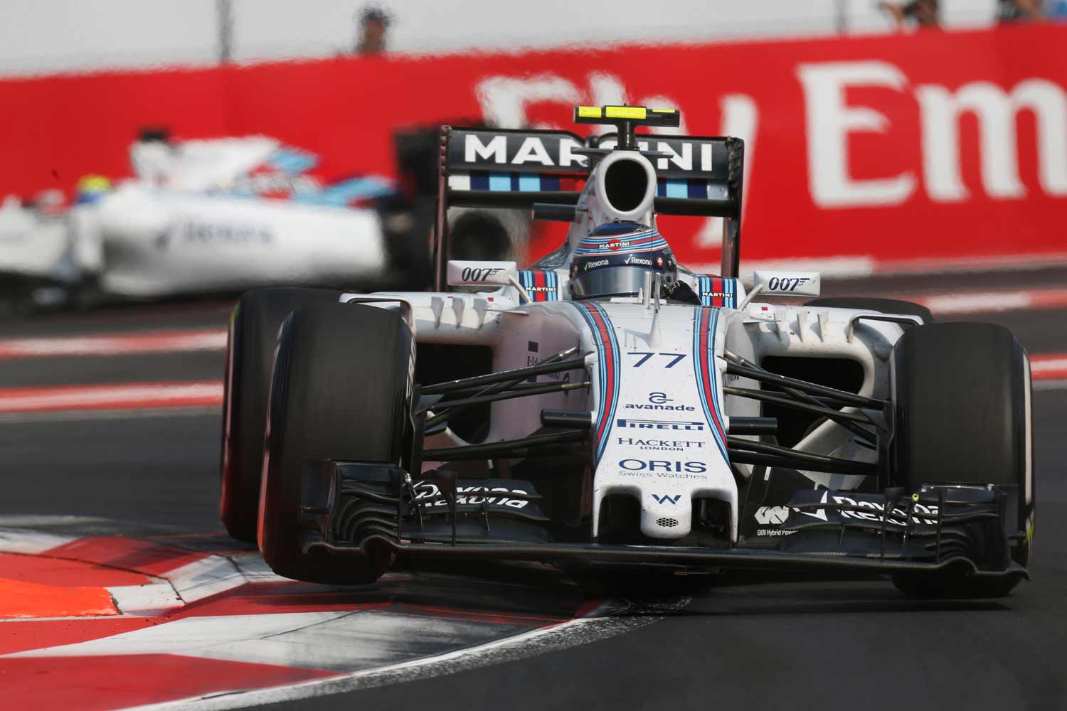 F1-México-Bottas-on-track