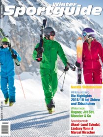 Cover Sportguide Winter, Oktober 2015