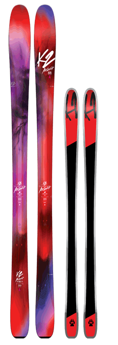 Image K2 Alluvit 88 avec côté revêtement, 2016/17 Image K2 Alluvit 88 avec côté revêtement, 2016/17