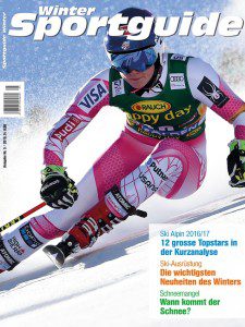 Sportguide Hiver, 5/2016, Couverture