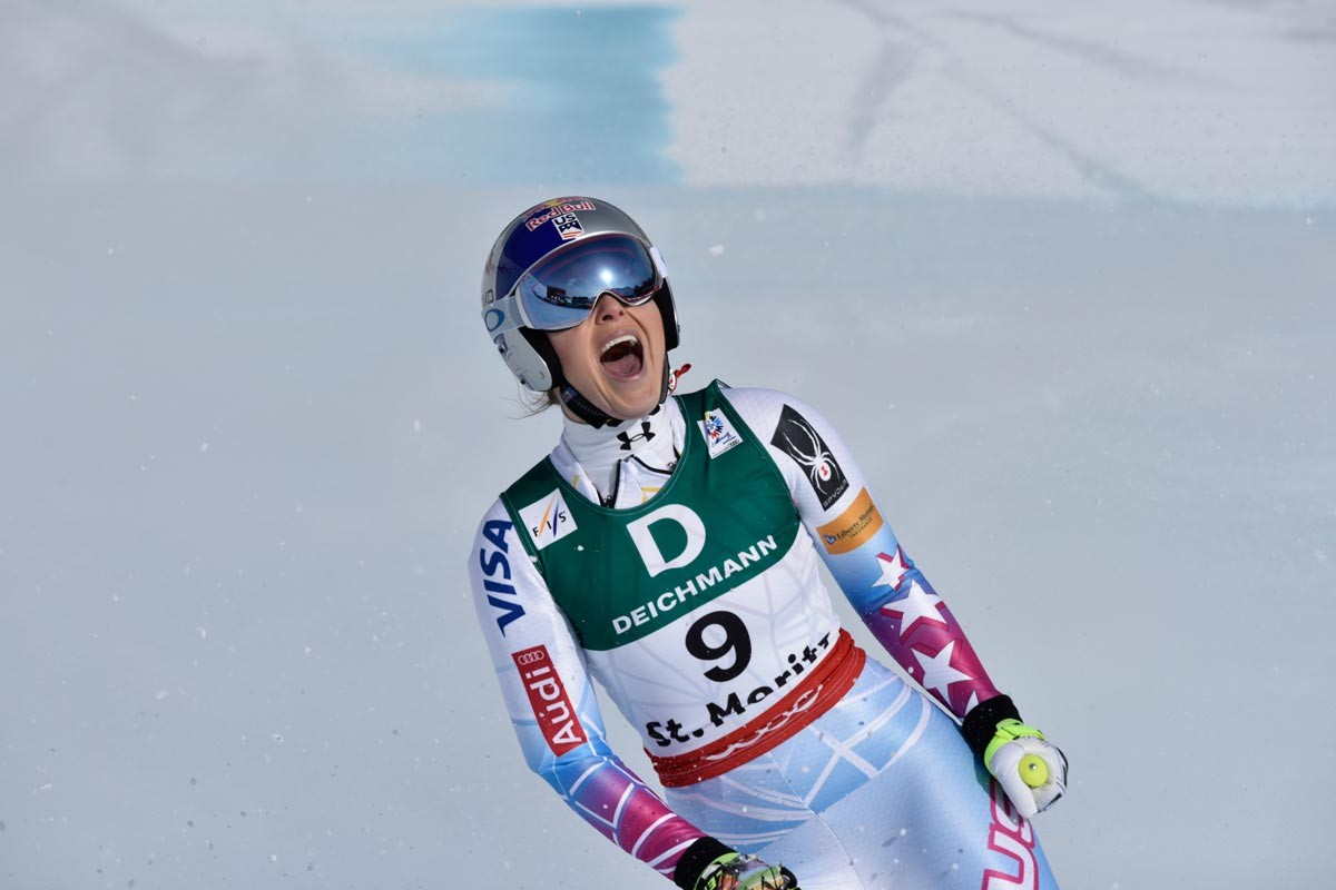 Campionati mondiali di sci-2017 discesa libera Lindsey Vonn