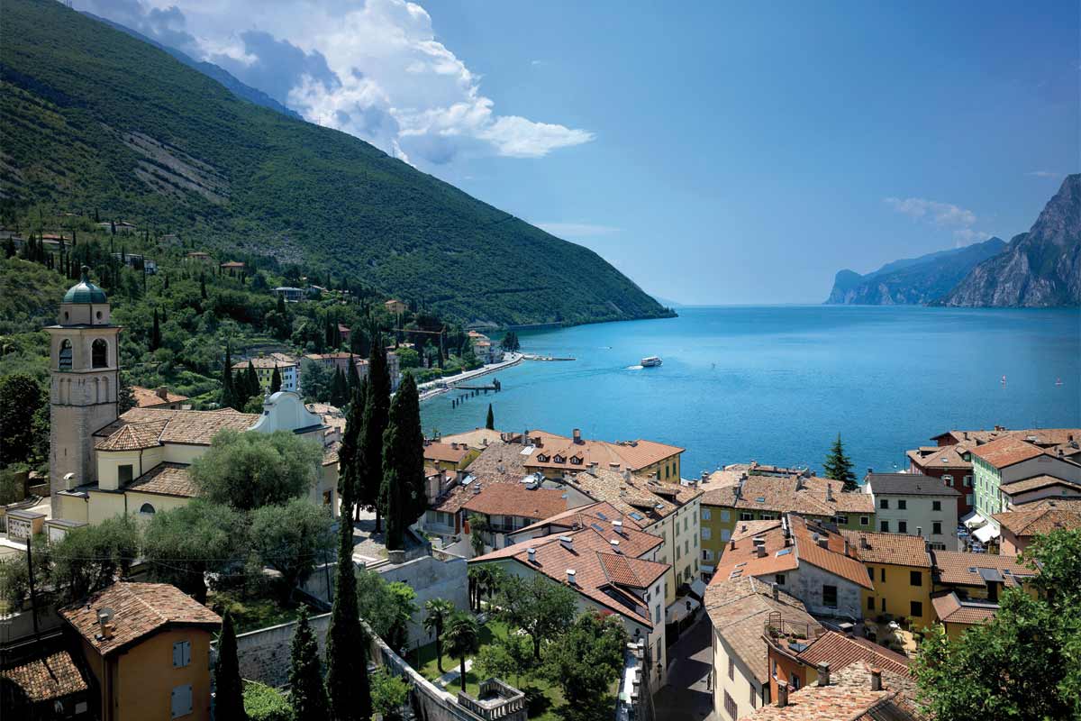 Vista del Lago de Garda