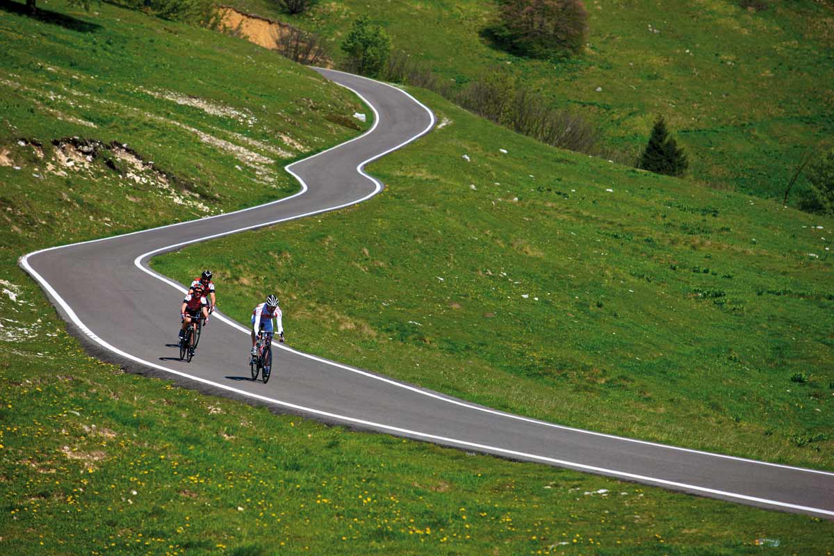 Tour de vélo de course du lac de Garde