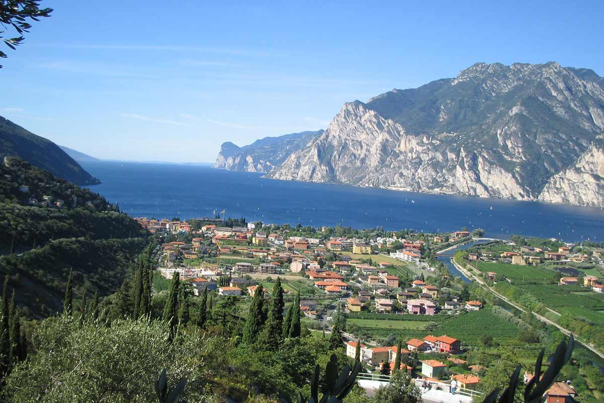 Vista sul lago di Garda