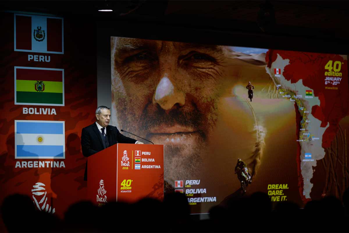 Dakar2018-22Nov17-press-conference-race-director-Etienne-Lavigne-photocredit-DPPI-Frédéric-Le-Floc'h-web