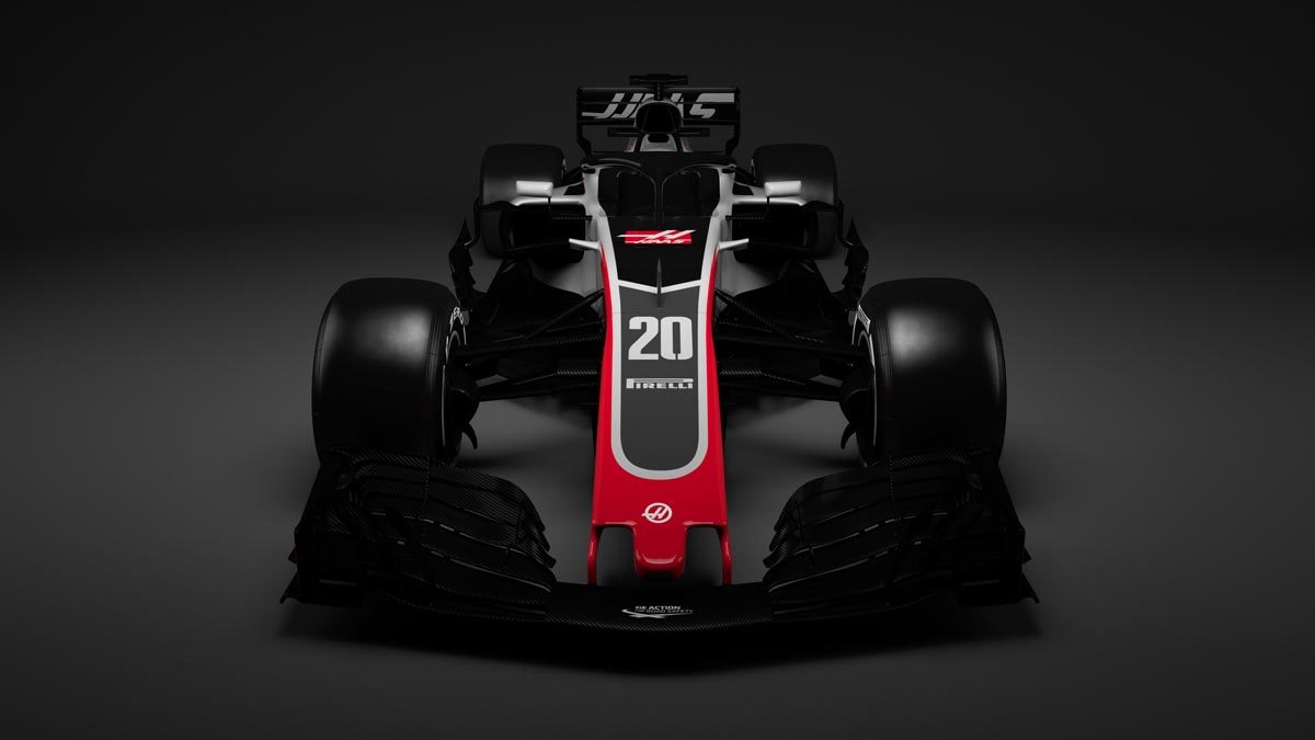 Das Haas F1-Team enthüllt den neuen Haas VF-18