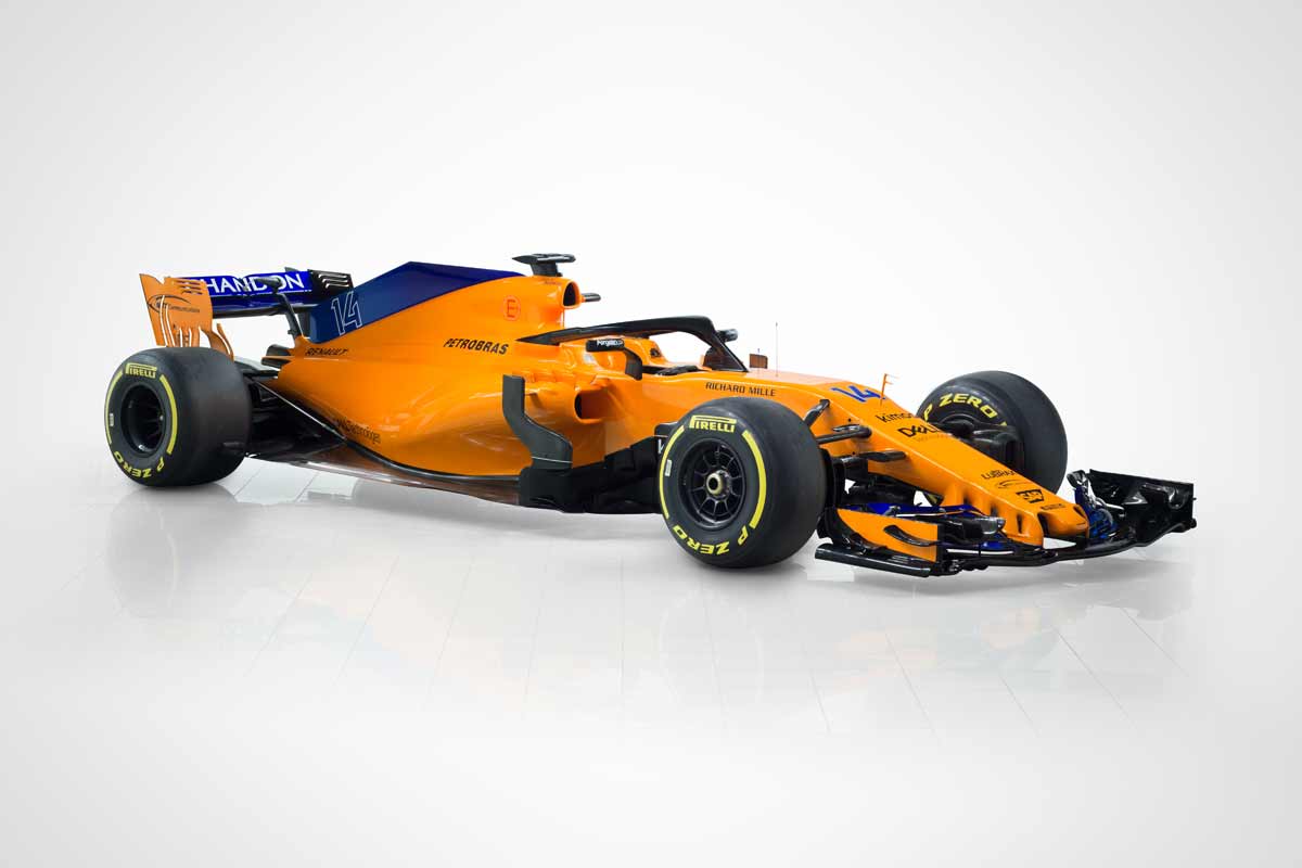 Perspectiva del McLaren MCL33