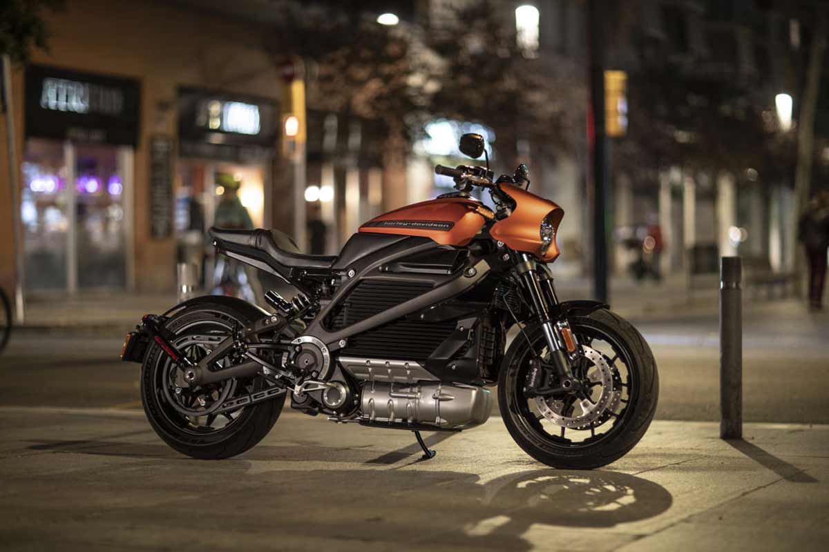 Harley Davidson LiveWire, the first e-motorcycle