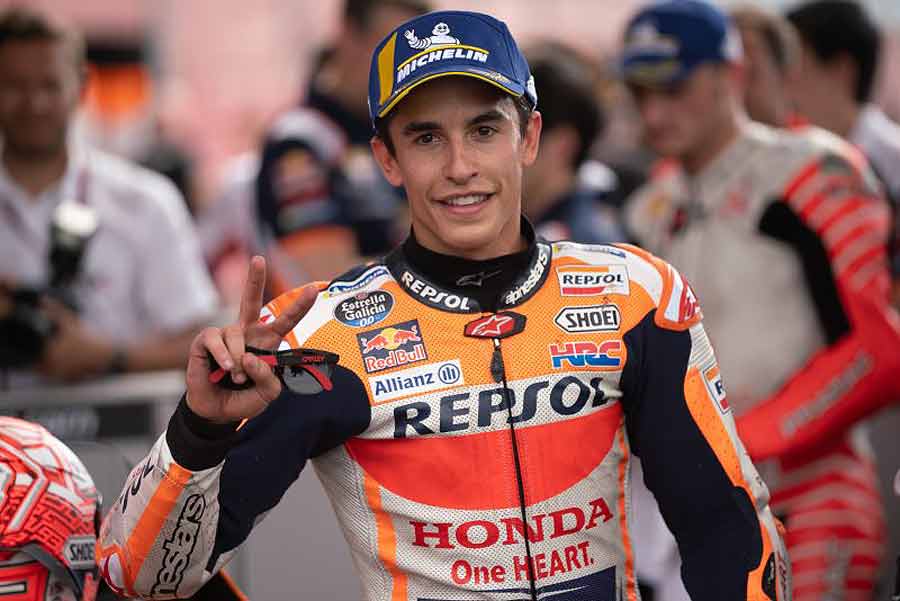 Marc Marquez from Repsol Honda Team, 2019