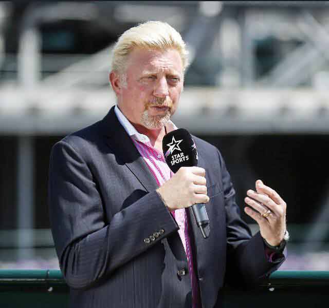 Boris Becker pour Star Sports
