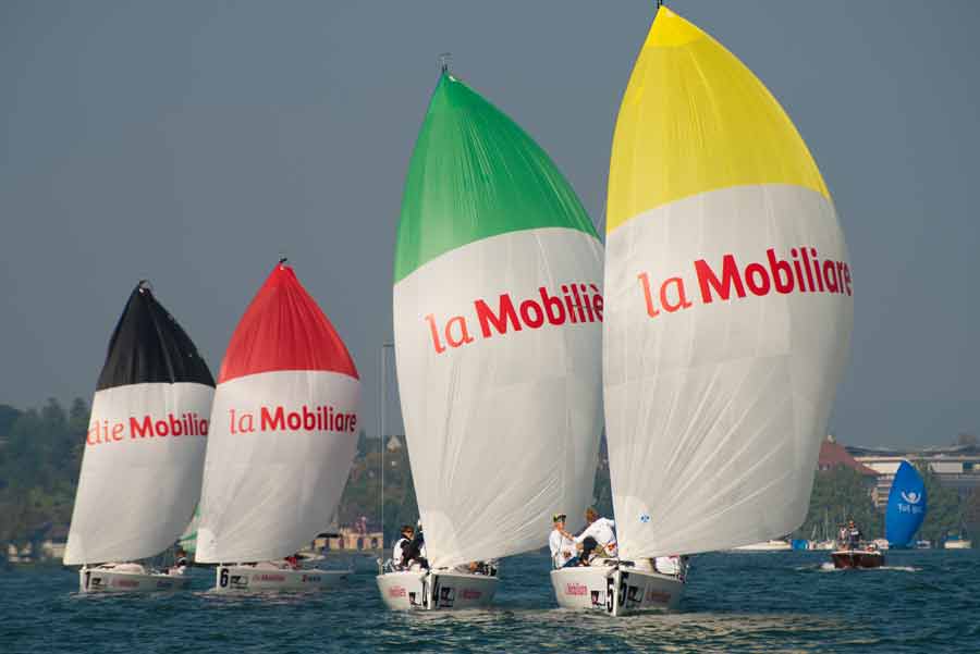 Aufkommender Wind auf dem Zürichsee erwartet - Spannung in der Schweizer Segelliga