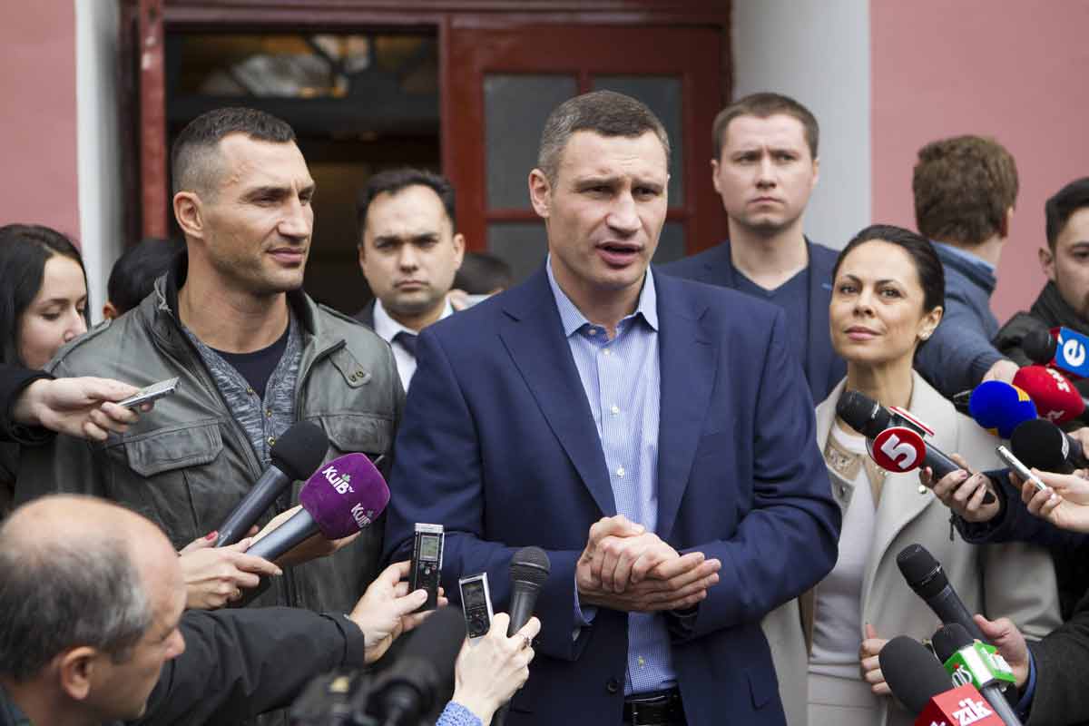 Vitali Klitschko, maire de Kiev