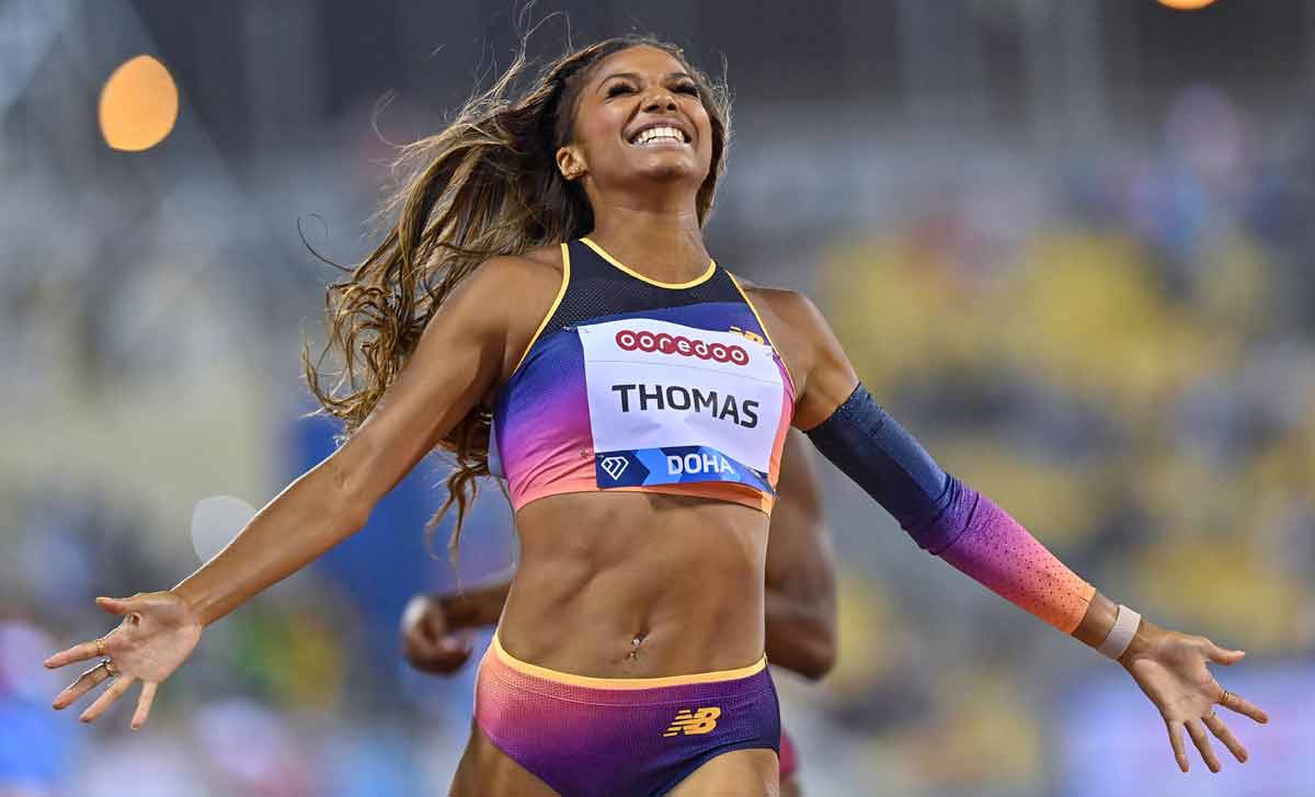 Gabrielle-Thomas-Sieg-200m-Frauen-DL-Doha-2022-imago1011978642h