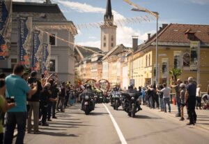 Impressionen der Harleys European Bike Week