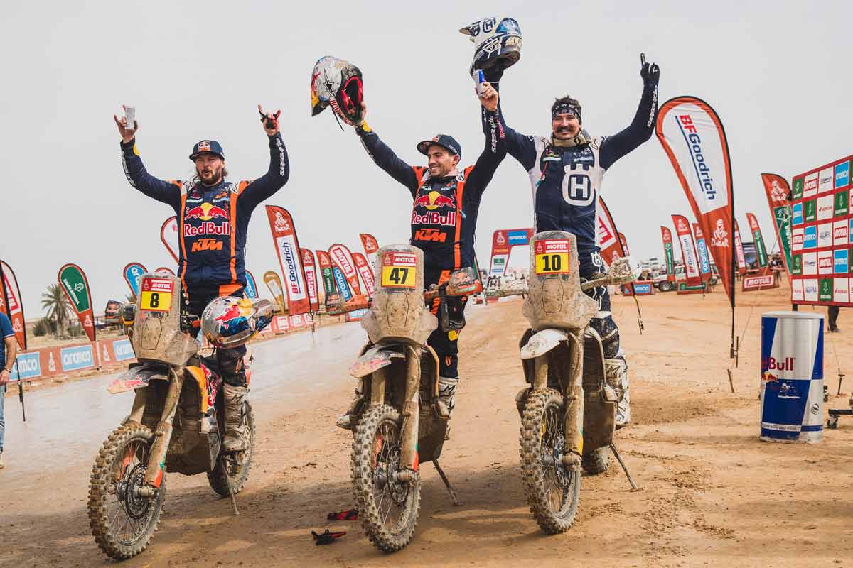 The Dakar 2023 celebrates its winners