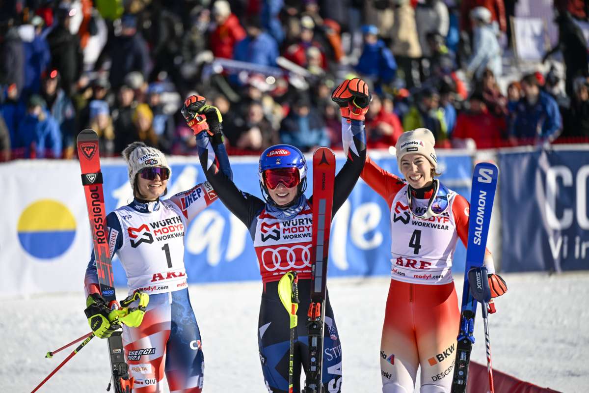 Mikaela Shiffrin is back! The race is a demonstration of her superiority