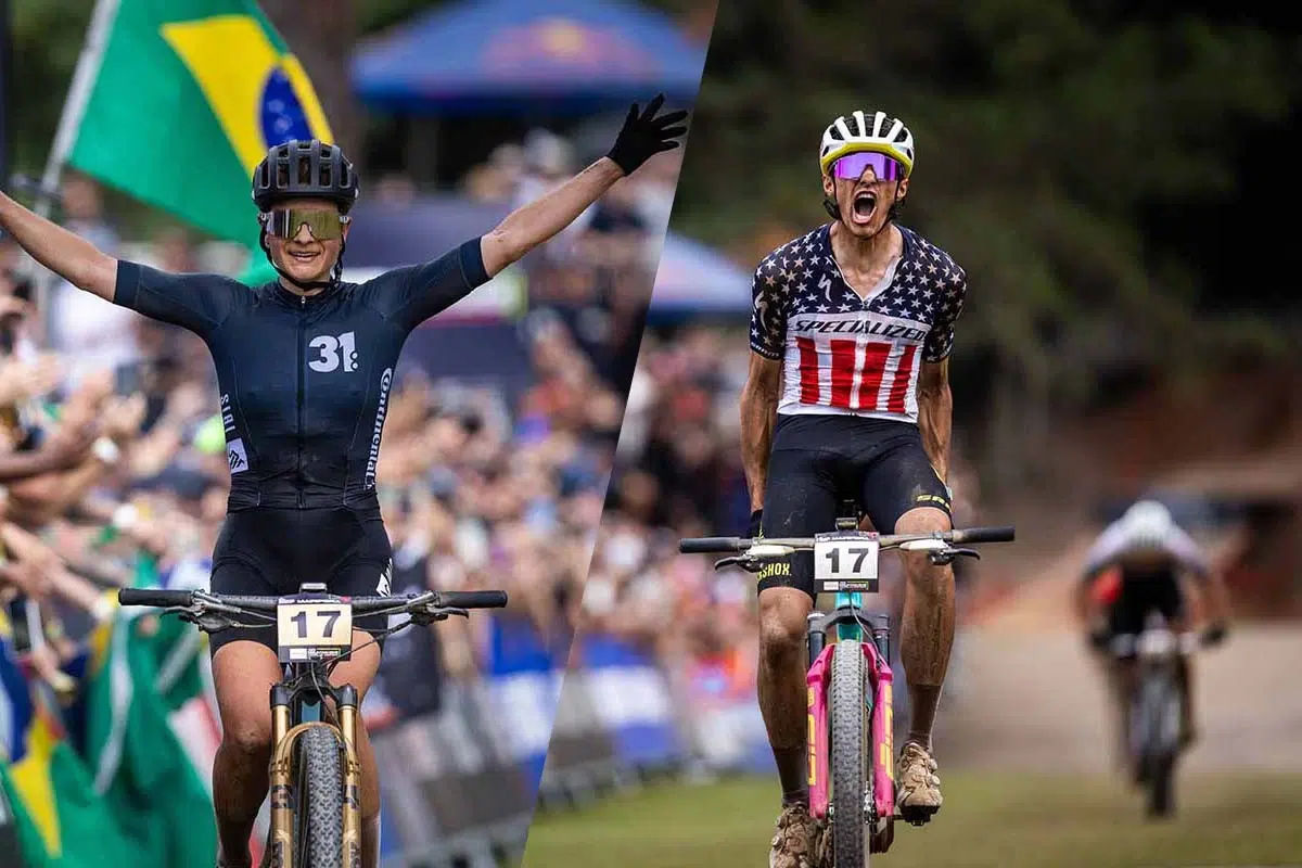 Jenny Rissveds und Christopher Blevins gewinnen das erste MTB Weltcuprennen der Saison 2024