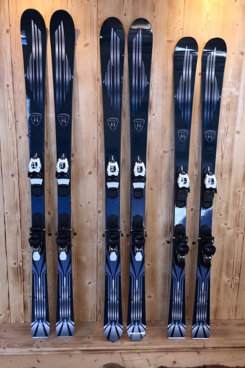 Skis de série customisés