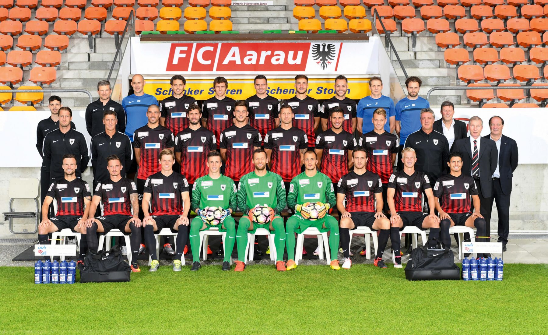 FC Aarau, Mannschaftsfoto 2016-17