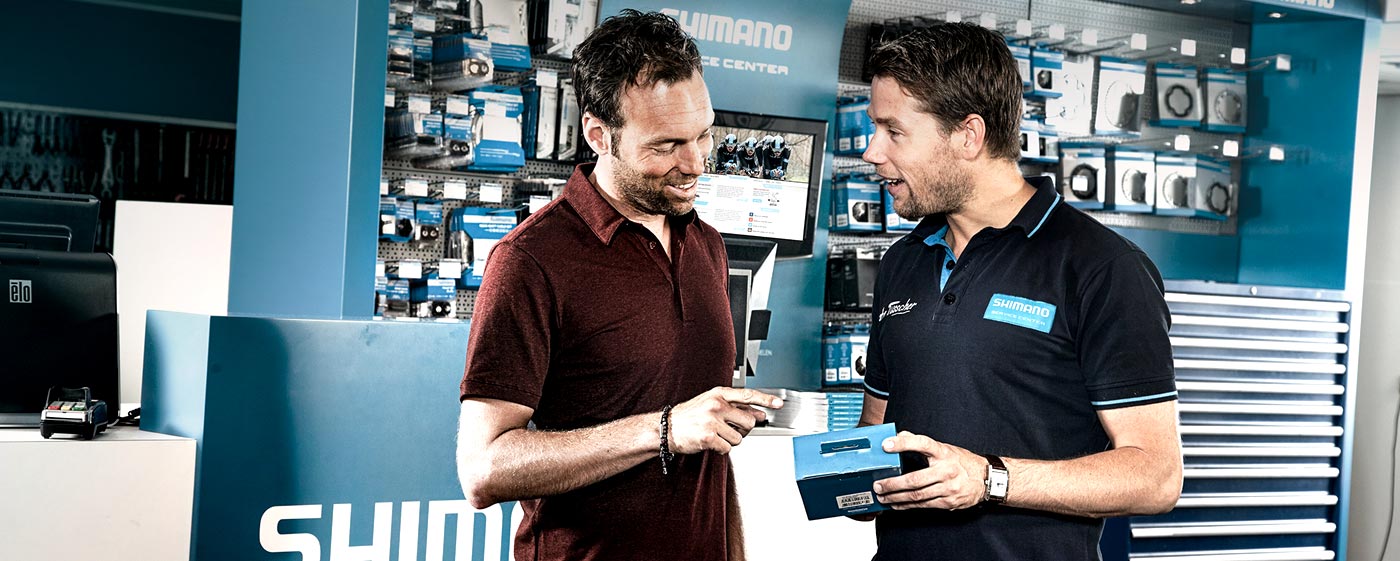 50 Shimano Service Center in der Schweiz warten auf Dein Bike!