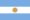 Argentinien-Flagge-klein-Kontur
