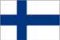 Bandera de Finlandia 75x50 Contorno