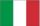 Bandera de Italia 75x50px Contorno