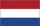 Bandera de Holanda 75x50 Contorno