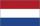 Niederlande-Flagge-75x50-Kontur