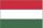 Bandera de Hungría 75x50 Contorno