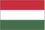 Bandera de Hungría 75x50 Contorno